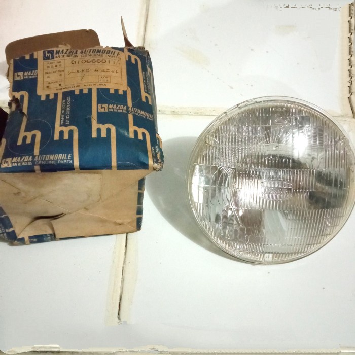 lampu sealed beam 12v bulat mazda 808 / familia 323 hatchback - koito chiochio1925