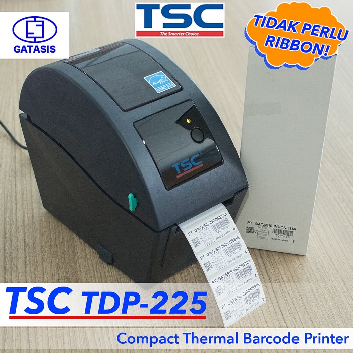 Terbaru Tsc Thermal Barcode Printer Tdp-225 Promo Terlaris