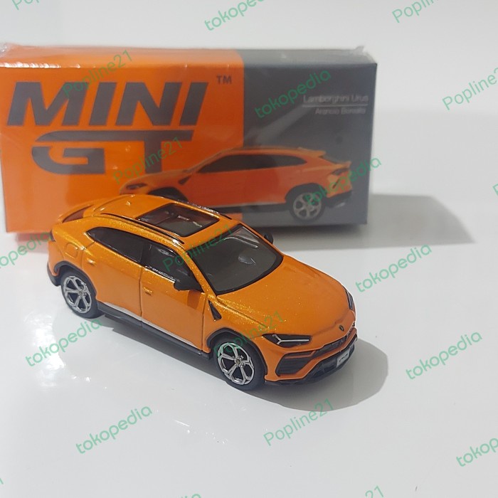 mini gt lamborghini urus - arancio borealis no. 360 lisaajah1516
