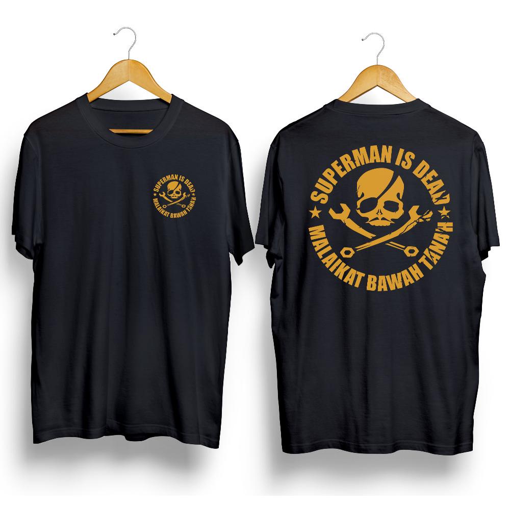 Bisa COD Kaos SUPERMAN IS DEAD MALAIKAT BAWAH TANAH Kaos Music Kaos Band Kaos Punk Kaos SID Original