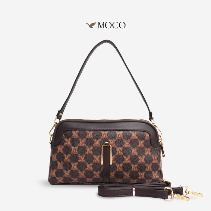 A026 MOCO Fashion Tas Wanita Selempang Sling Bag Impor Viral Kerja ORIGINAL 100%