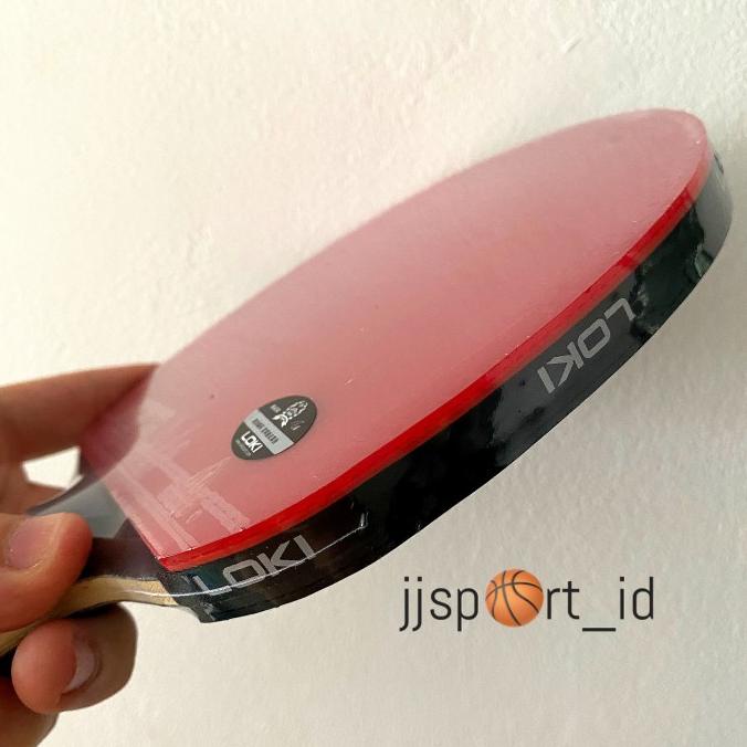 Bet Pingpong Bat Tenis Meja Bat Pingpong LOKI 4star Carbon ORIGINAL