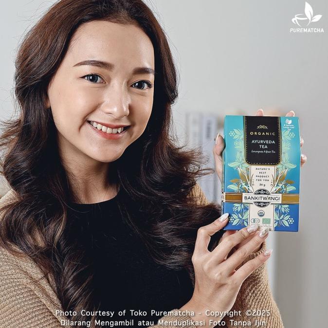 

Bankit Wangi - Ayurveda Tea Organic Box 24Gr Lemongrass Greentea Blend Kode 1176