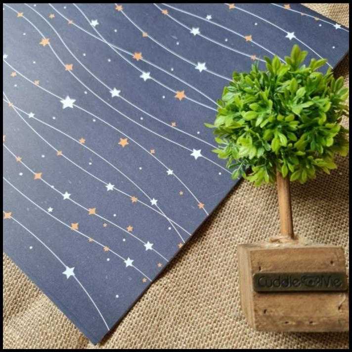 

BEST DEAL KERTAS KADO ULIR BIRU TUA BINTANG !!!!!!