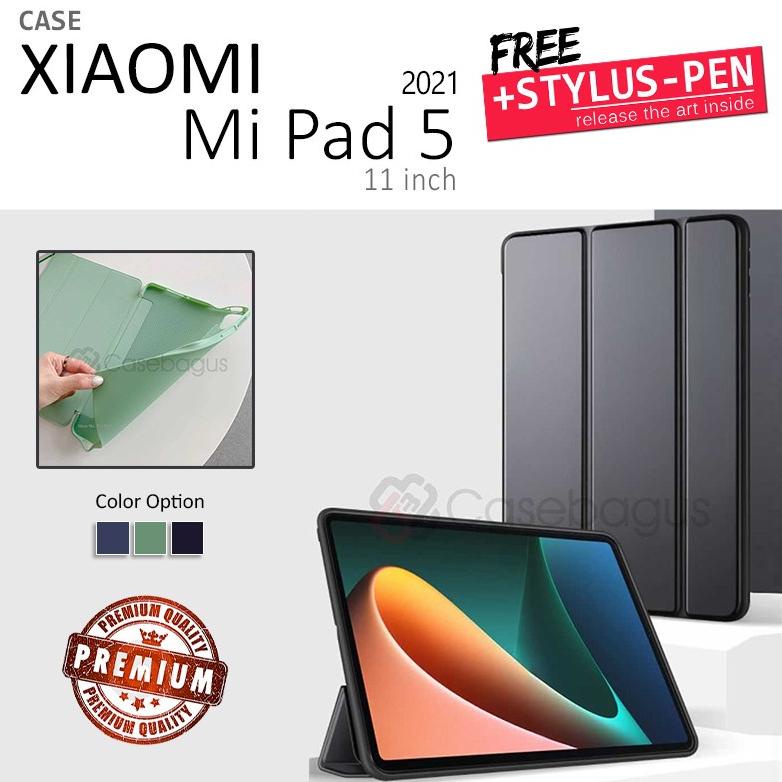 Promo Xiaomi Pad 5 Mi Mipad 5 11.0 Inch - Ultra Slim Leather Flip Case Cover