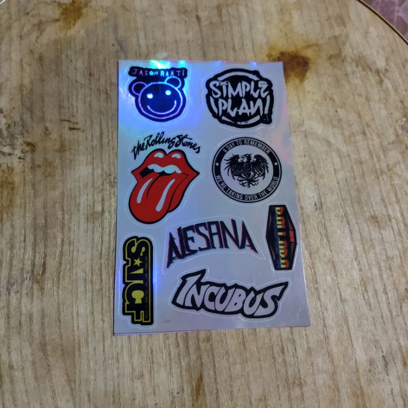 

Sticker Hologram random anti air