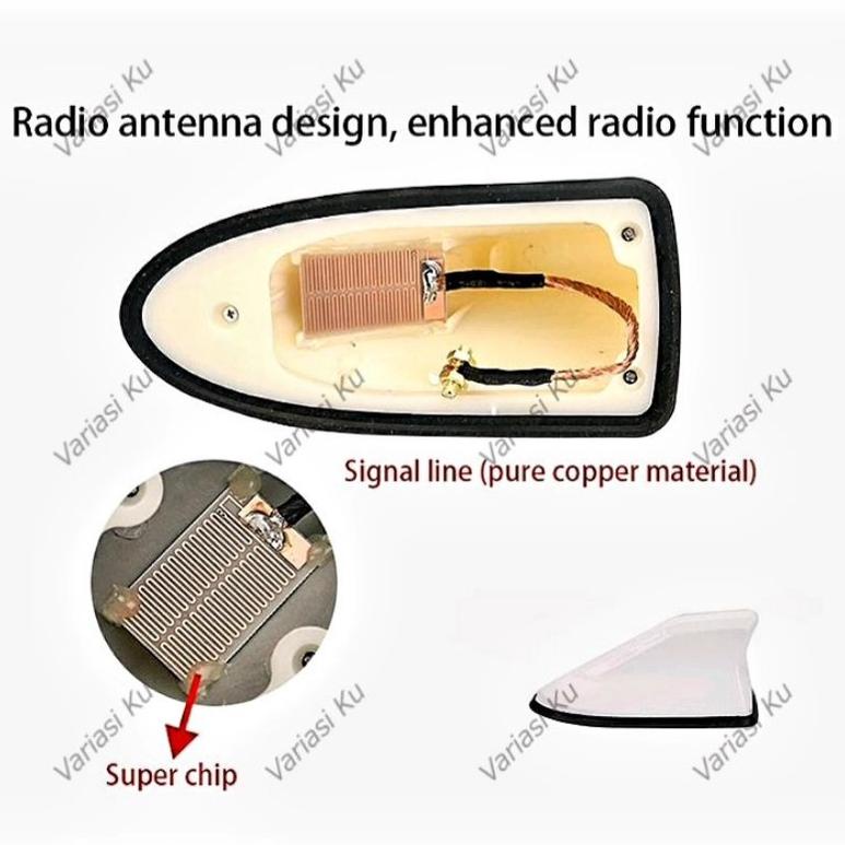 Hot - VARIASI ANTENA SIRIP HIU ATAS MOBIL AERODINAMIS  AGYA AVANZA INNOVA FORTUNER YARIS KIJANG VIOS