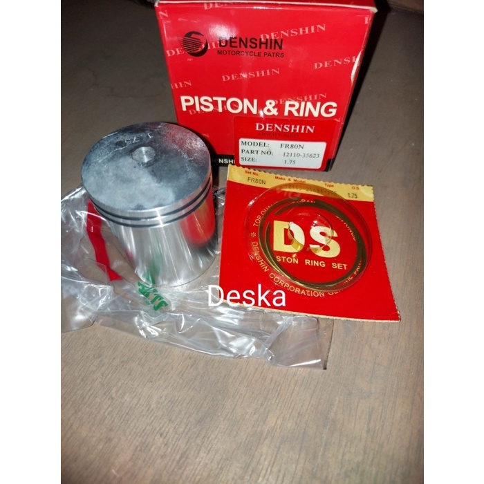 Piston - Ring Piston Oversize 175 Fr80 Fr-80 Denshin Murmer