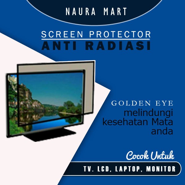 Bae Screen Protector Anti Radiasi Layar Laptop Komputer Macbook Tv 24 Inc