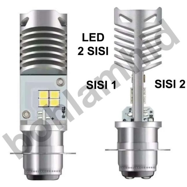 Lampu Motor Led Osram Shogun 125 (Putih) Bohlam H6 M5 T19 Ac Dc
