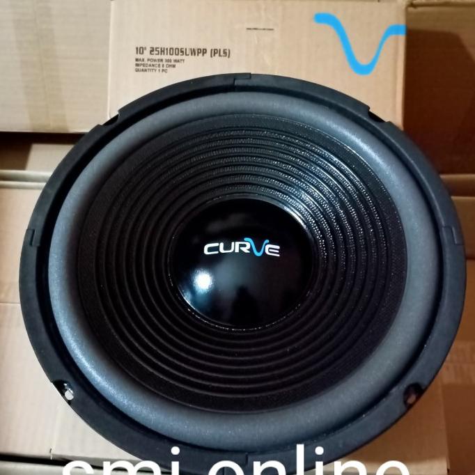 speaker woofer 10 inch curve