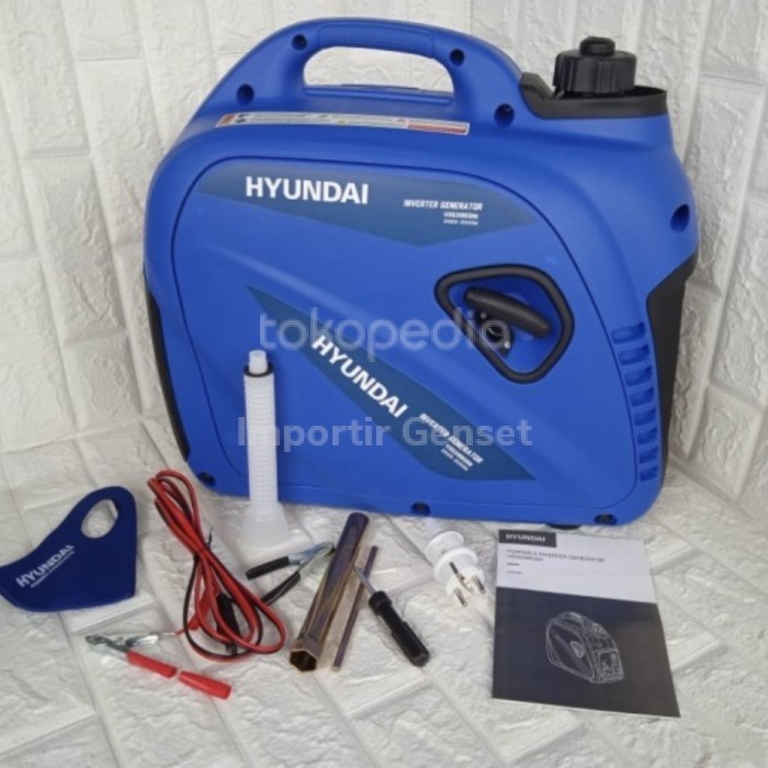 SILENT GENSET HYUNDAI 2000 WATT MAKS 2200 WATT INVERTER HDG2880