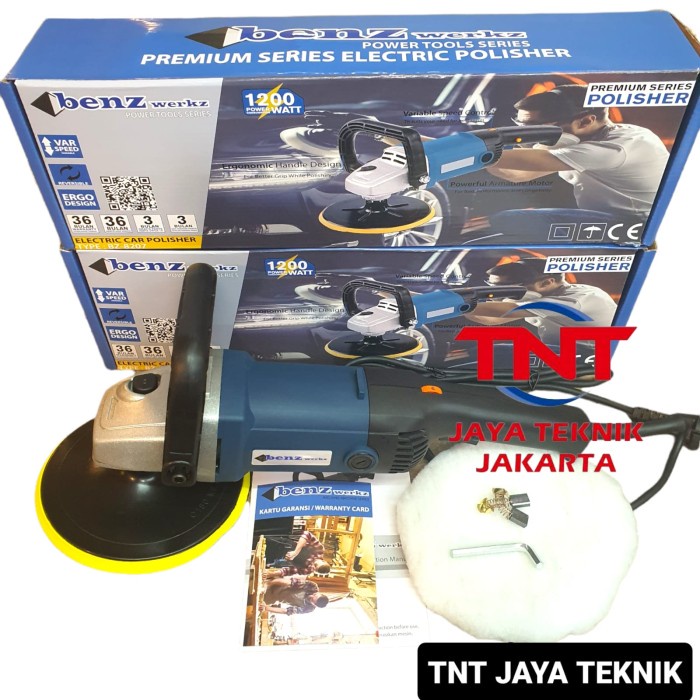 JM- MESIN POLES MOBIL BENZ 7 INCH / POLISHER BENZ 7" BZ 8207 / BENZ BZ8207