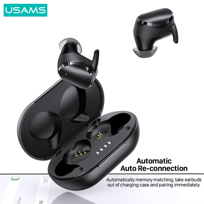 Usams True Wireless Bluetooth Earphone Earbuds Tws Lx08 Audio Ready