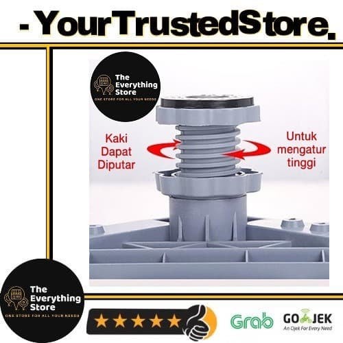 Dudukan Mesin Cuci/Alas Penahan Mesin Cuci/Tatakan Mesin Cuci Kuat