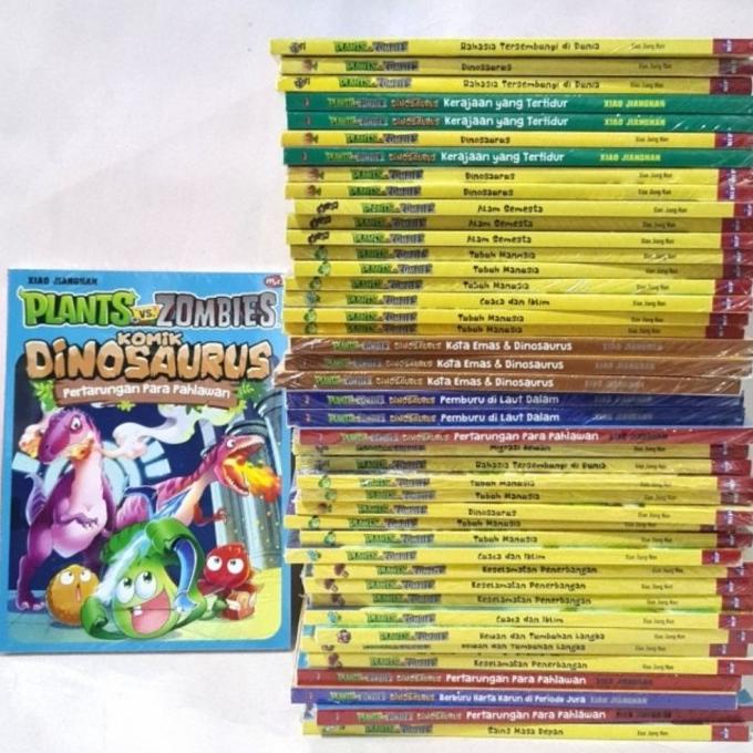 SALE buku plants vs zombies/pvz/plants and zombie/educomic sains Termurah
