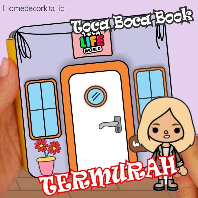 Ready MAINAN BUKU TOCA BOCA PAPER DOLL TOCA BOCA BP BPAN QUIET BOOK MAINAN Terlaris