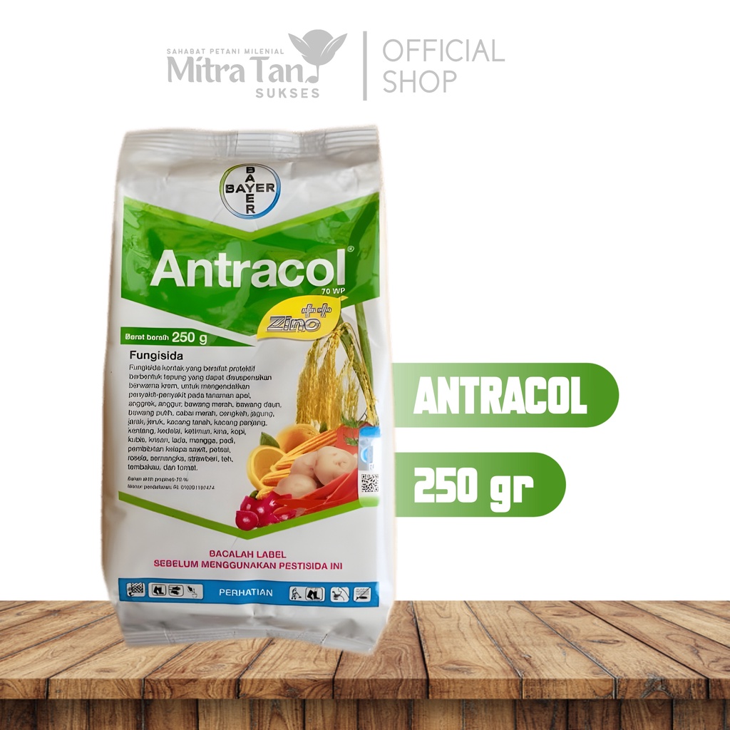 ANTRACOL 70WP 250gr Fungisida Sistemik Untuk Tanaman