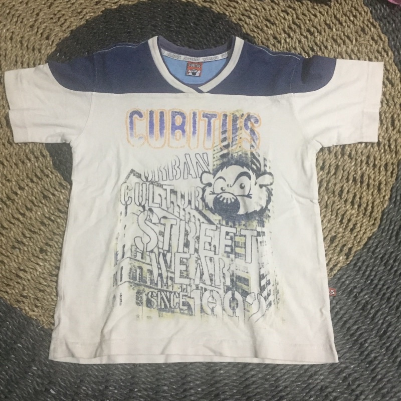 [PRELOVED] Baju Kaos T-Shirt Anak Cubitus size 9 - 10