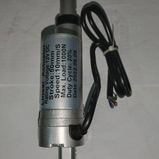 Motor Linear Actuator 50Mm 1000N 100Kg 12Vdc 12V Dc Aktuator