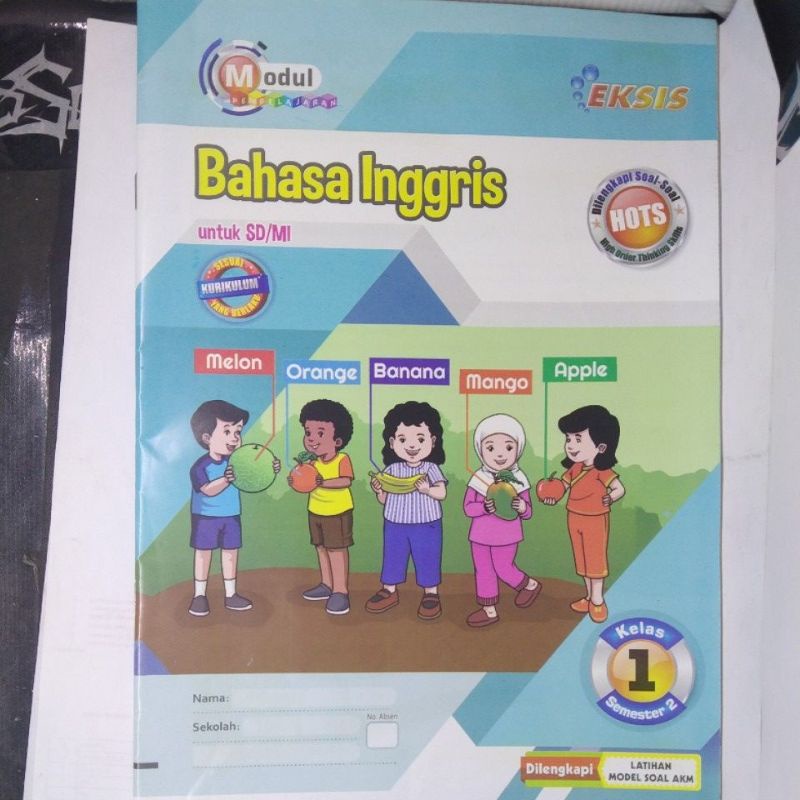 LKS SD Mi BAHASA INGGRIS KELAS 1 SEMESTER 2 KURIKULUM 2013