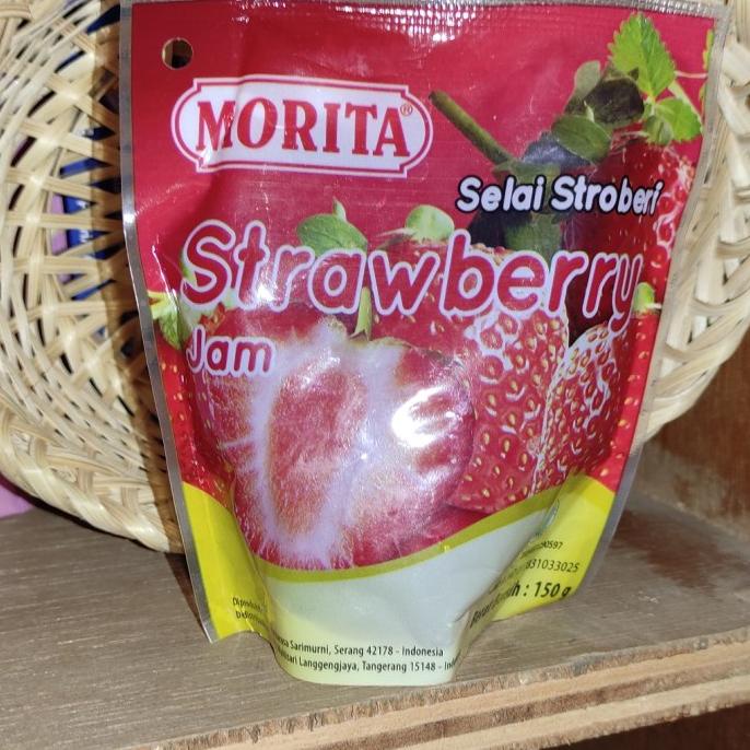 

Morita Selai Stoberi/Morita Strawberry Jam/Selai Strawberry 150 Gr