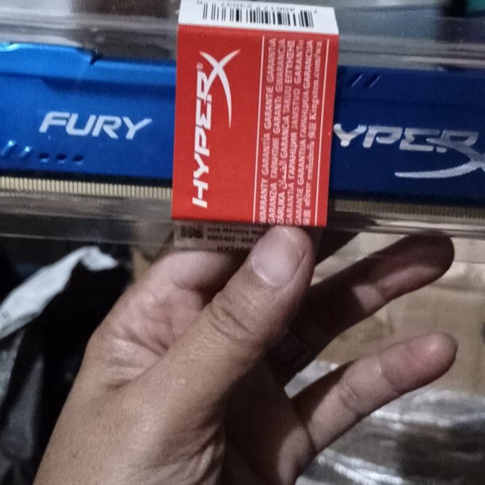 RAM PC DDR3 8GB HyperX 12800