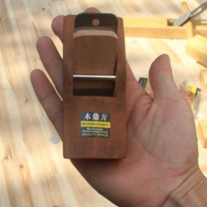 Alat Mesin Planer Ketam Serut Pasah Kayu Mini Manual Carpenter -Lulas G