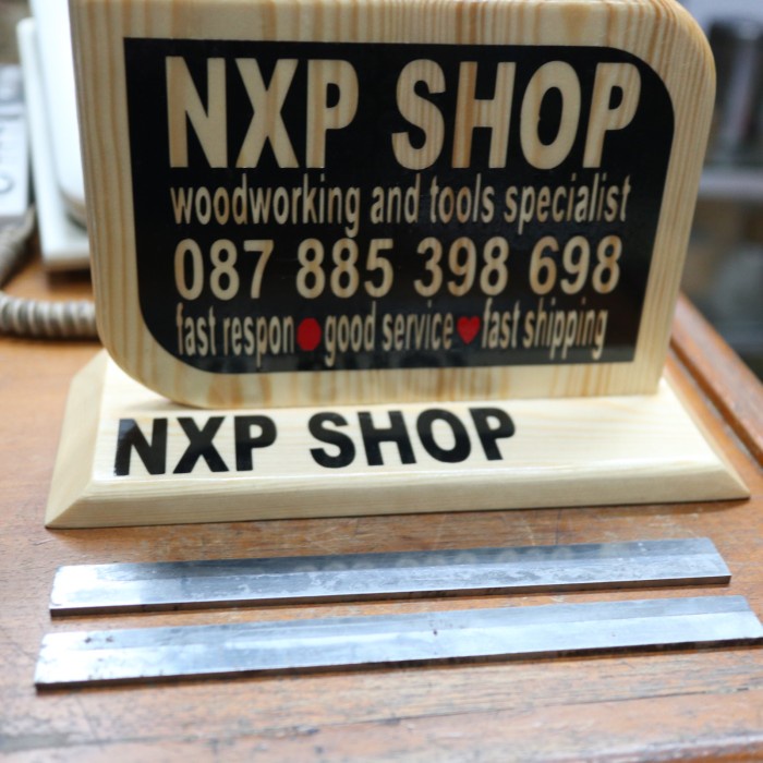 pisau jointer 8" ukuran 200 x 18 x 3 TCT serut kayu siku mesin jointer -Lulas G