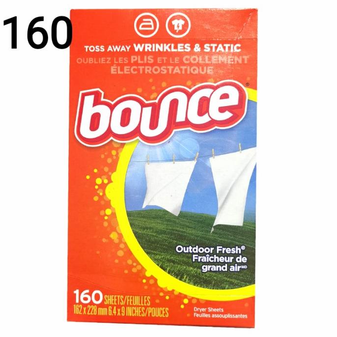 Bounce Dryer Sheets Outdoor Fresh sheet