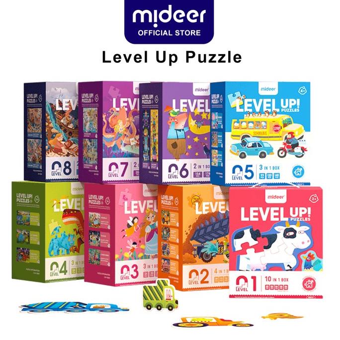 Mideer Artist Level Up Puzzle Level 4 - Mainan Edukasi Anak