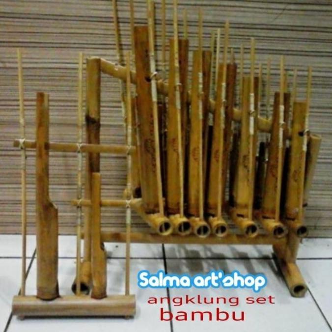 Angklung Bambu Set/Alat Musik Tradisional Angklung /Angklung 1 Oktap