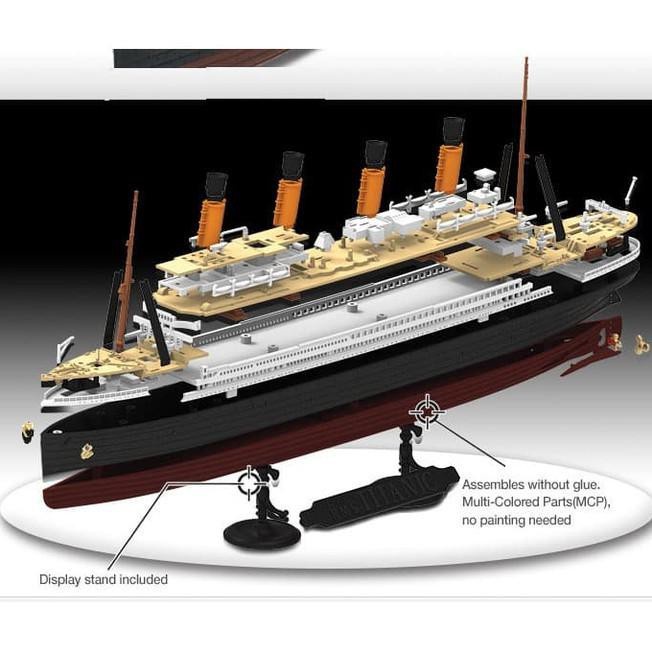 ✅COD Mainan Rakitan Academy 1/1000 Rms Titanic 14217 Berkualitas