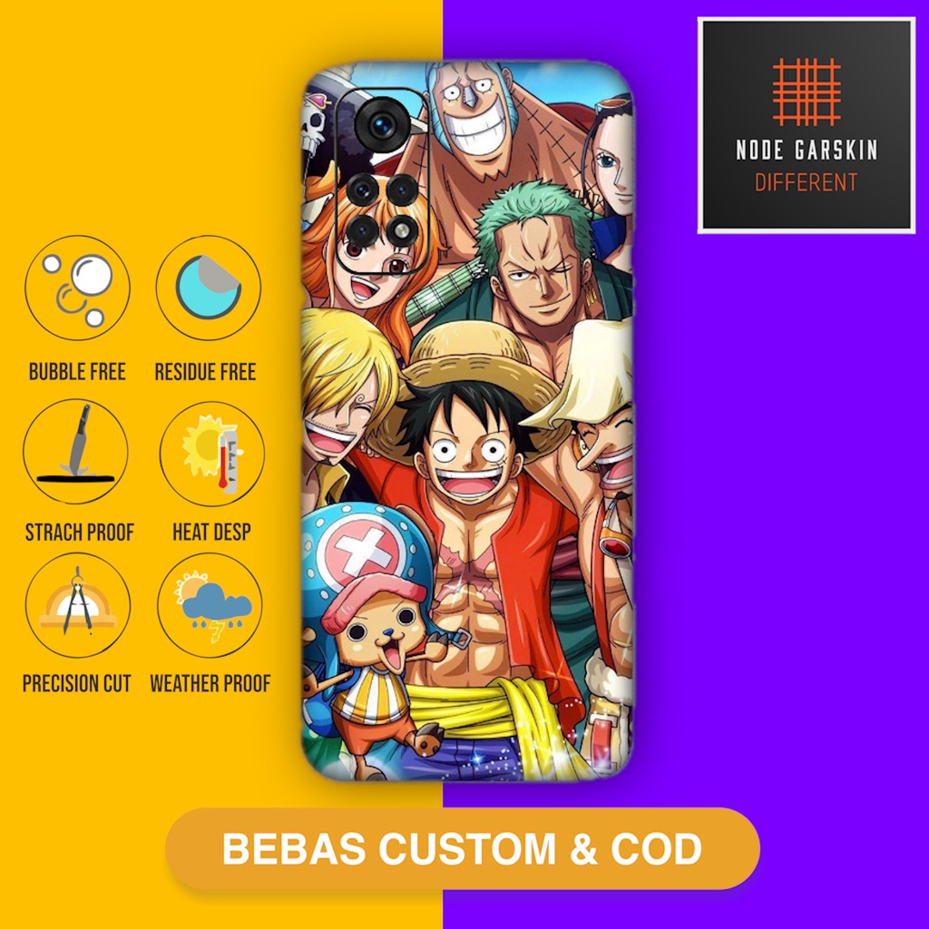 Garskin Skin Redmi Note 11 Fullbody Atau Backonly one piece 5 - Vinyl Protector