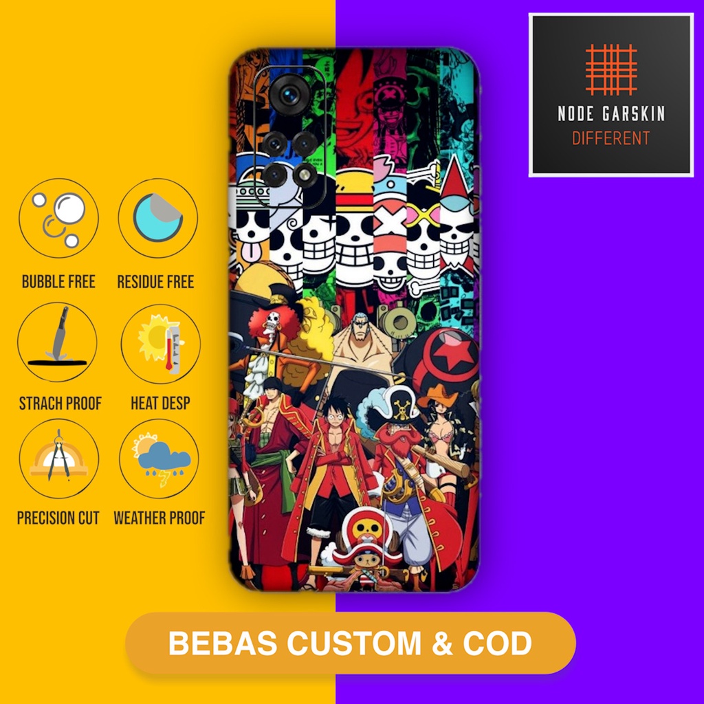Garskin Skin Redmi Note 11 Fullbody Atau Backonly one piece 6 - Vinyl Protector