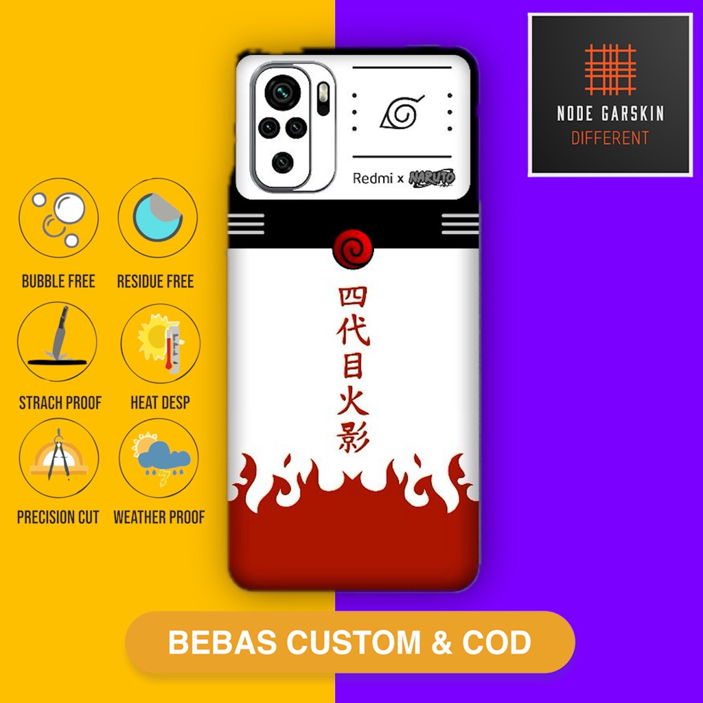 Garskin Skin Redmi Note 10 Fullbody Atau Backonly minatoo  - Vinyl Protector