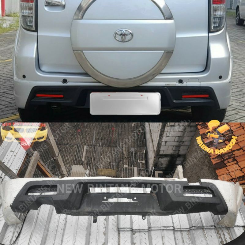 Bodykit belakang toyota rush trd sportivo 2010 2014 original