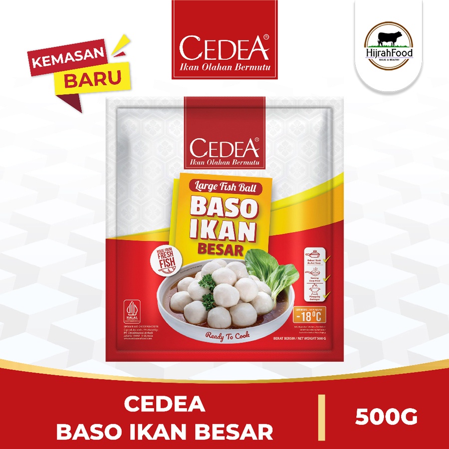 

CEDEA Bakso Ikan Baso Ikan Fish Ball - (Qty. 500 gr)