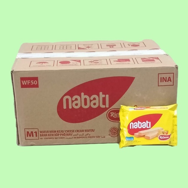 

Nabati Wafer Keju 39Gr [60 Pcs/Karton]