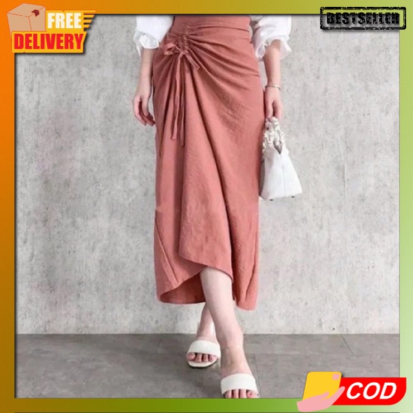 Roke Bawahn Premium Rok Pesta Formal Kerja Kantor Kuliahan Bawahan Panjang Rokk Kuliahan Kekinian Ro