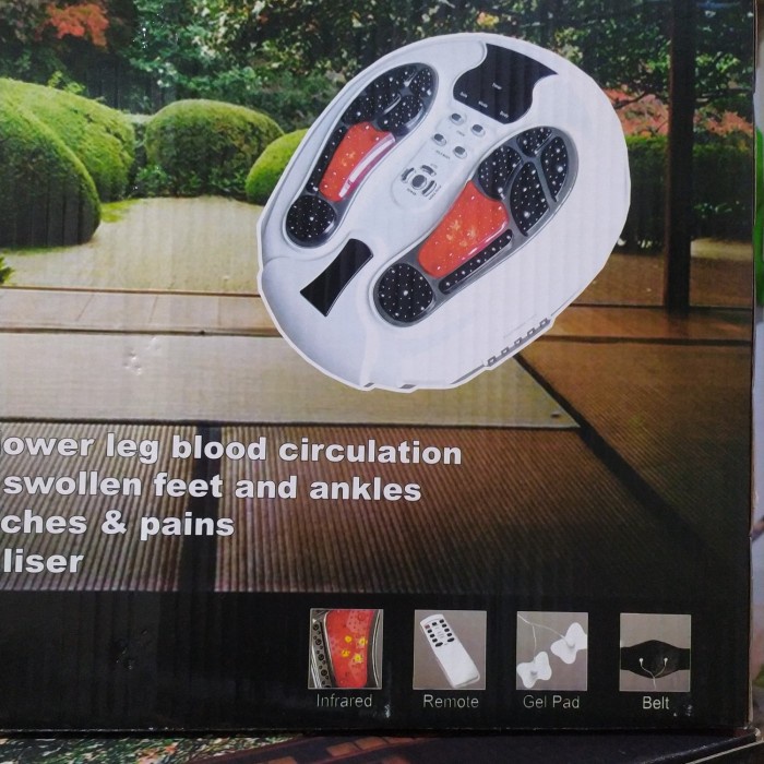 JM- Alat Pijat Terapi Kaki Listrik Akupuntur Kaki