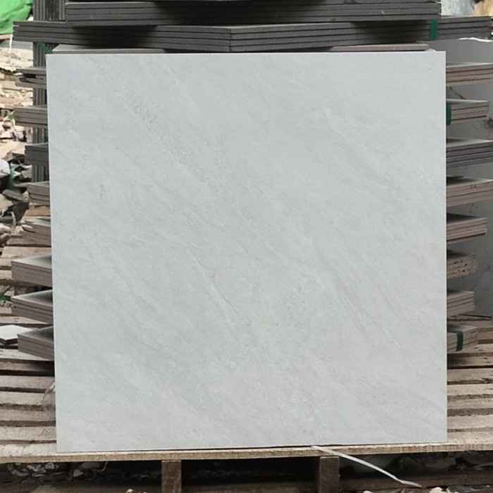 GRANIT 60X60 IKATAN GLOSSY MARMER / OMKARA WHITE - ARNA -