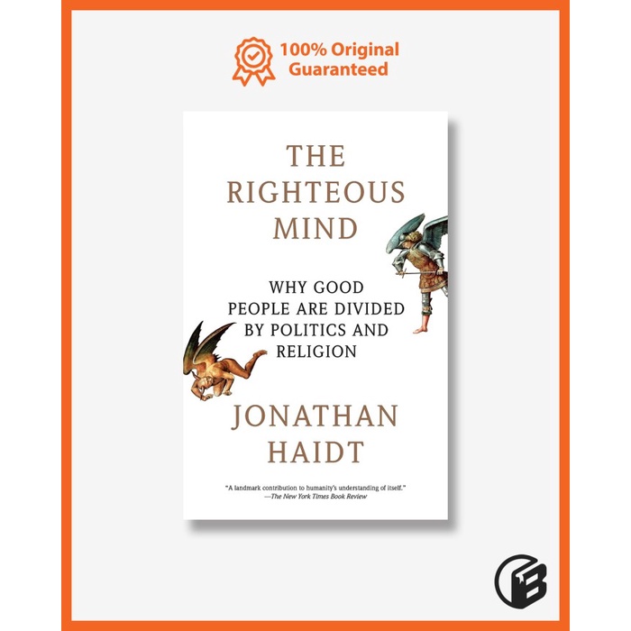 

Buku Import The Righteous Mind by Jonathan Haidt (Original Paperback)