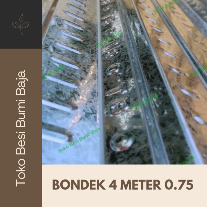 BONDEK 0.75 4 METER 0 75