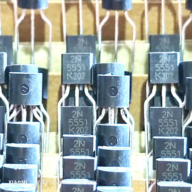 transistor 2n5551 original