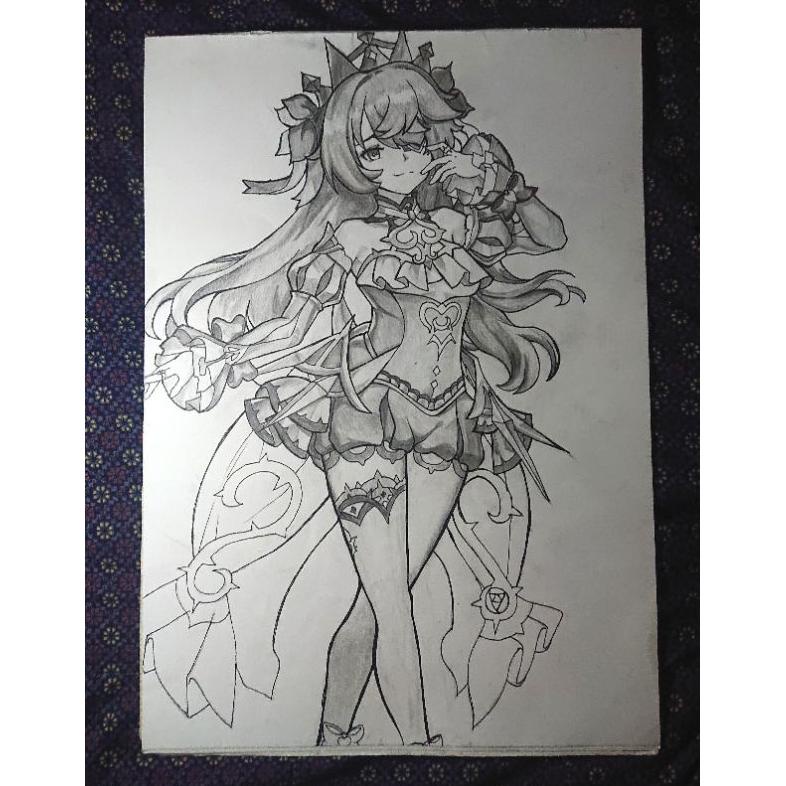 

Murah Gambar Sketsa Anime Besar Ukuran A3 Bisa Request Sale