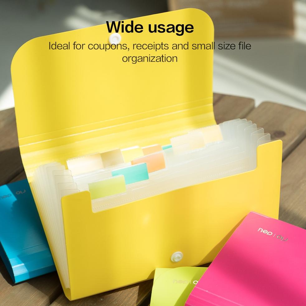 

Hot - Deli Expanding File A6 12 Pembagi dengan tab index untuk pengaturan yang lebih mudah E5561 !