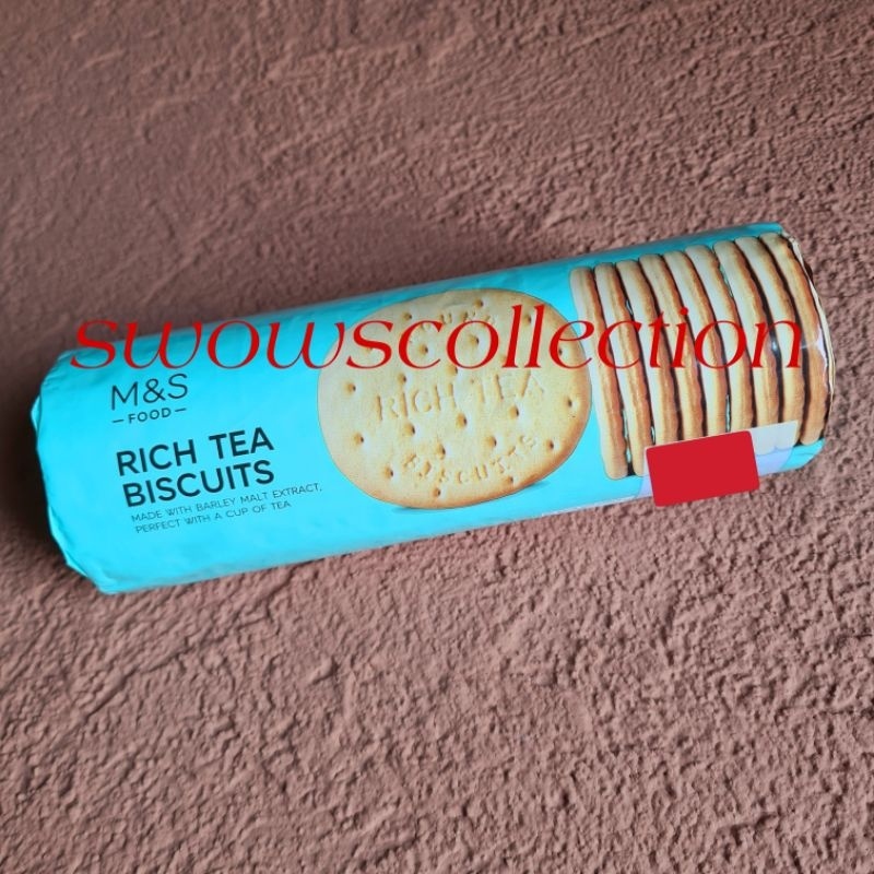 

M&S Mark Marks & And Scer Rich Tea Biscuits Biscuit Biskuit