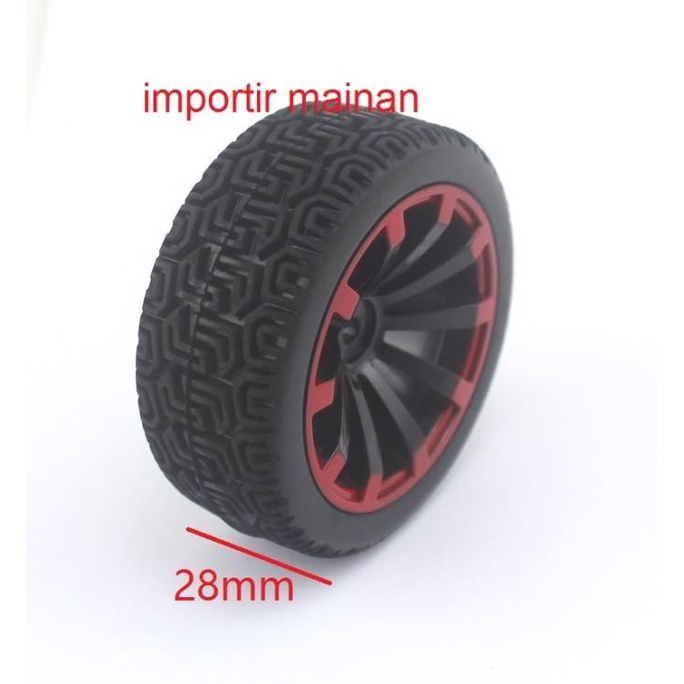ban rally 1.9 inchi 4pcs untuk rc car HSP 94123 skala 1/10 part 30712