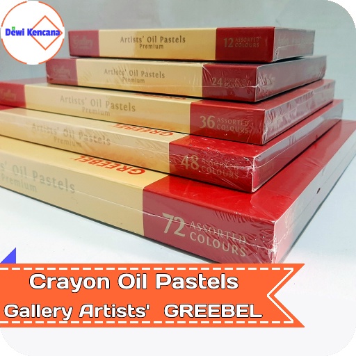 

Crayon Oil Pastels Artists 12 - Artists 24 - Artists 36 Greebel